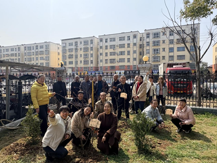 共植责任树，同育市场美- 随州白沙洲农副产品物流园开展植树活动